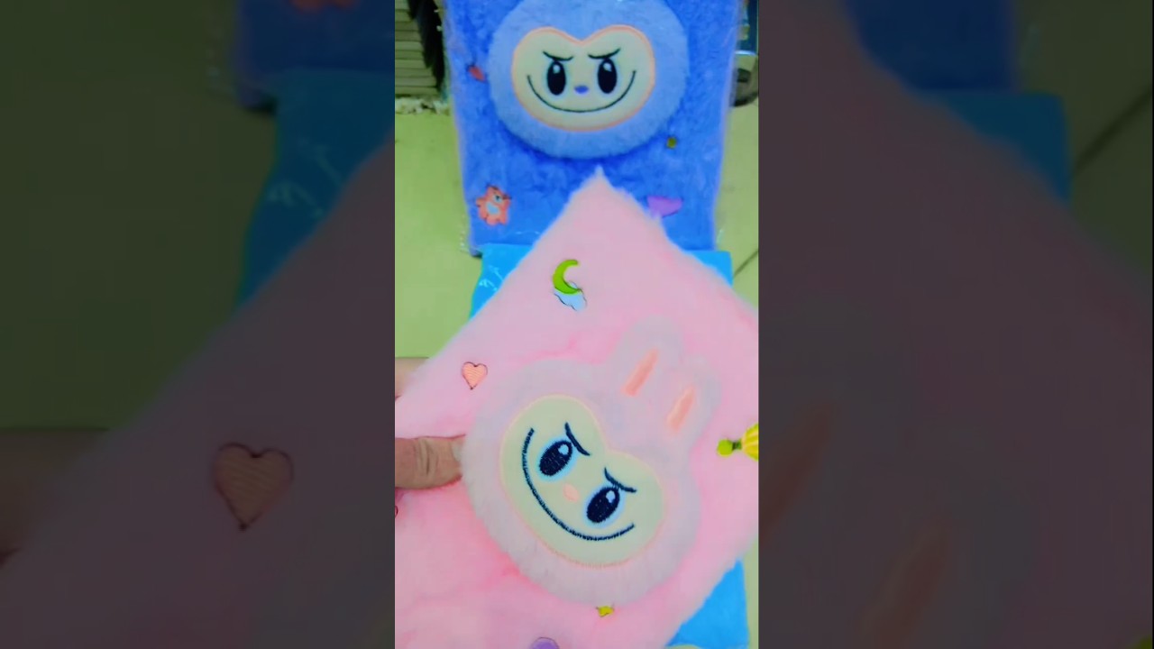 Labubu fancy Note Book Dairy😋 Labubu trending famous💢 corrector 