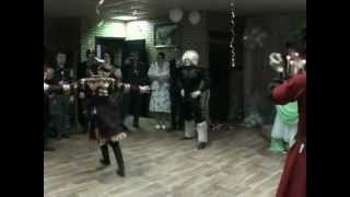 Кавказский танец на свадьбе