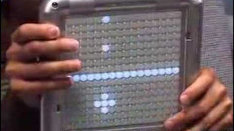 Macworld Video: Hands-on with Tenori-on