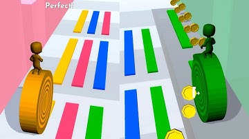 Layers Roll Gameplay All Levels iOS,Android Walkthrough Mobile Game New Alltrailer Mix Level 24-25