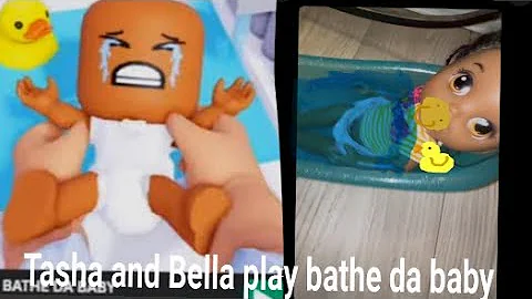 Bathe da baby in real life