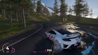 The Crew 2 Glacier National Park Up Hill & Down Hill ACURA NSX Drift ProSettings