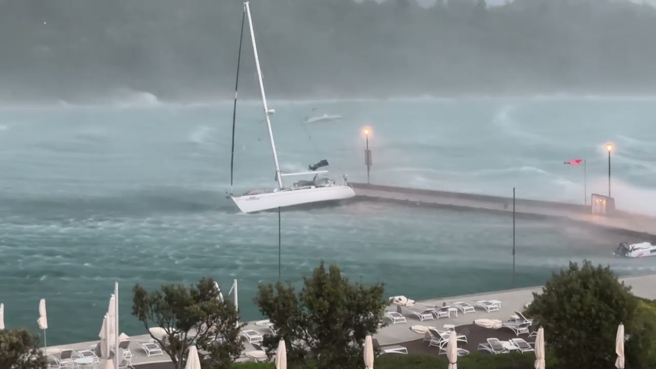 Thunderstorm Rovinj 16.06.2025