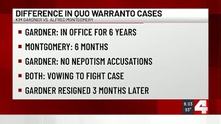 The key differences in ouster claims against St. Louis sheriff and former prosecutor