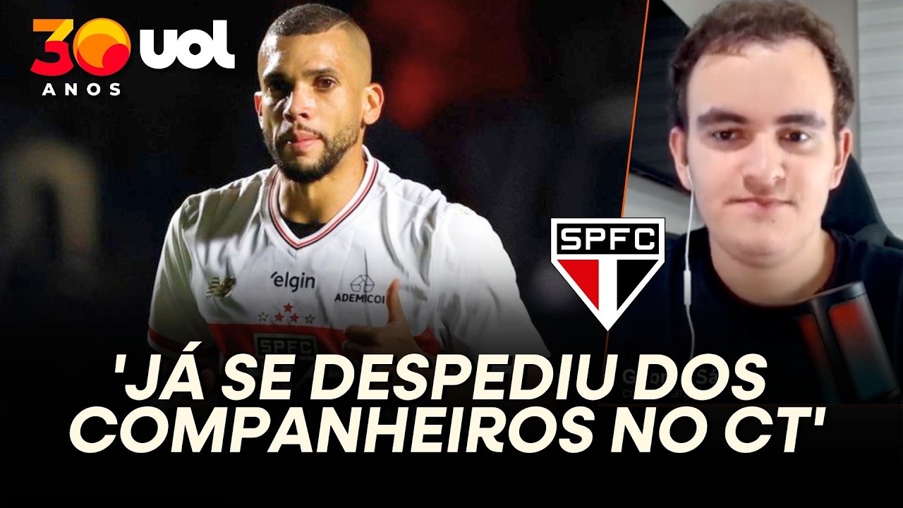 DÓRIA NÃO JOGA MAIS PELO SÃO PAULO; ZAGUEIRO PEDE RESCISÃO CONTRATUAL APÓS AMEAÇAS; DIZ GABRIEL SÁ
