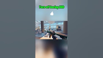 Turn off boring HUD in CS2