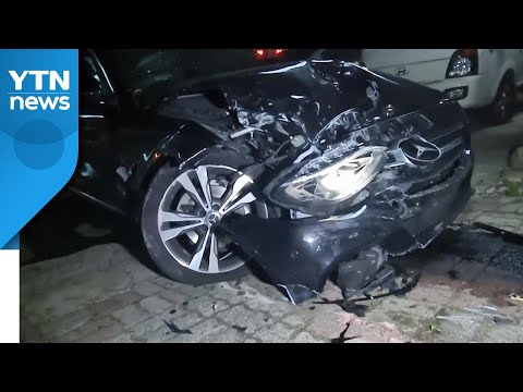 만취 운전하며 수차례 사고 내고 도주한 30대 입건 / YTN