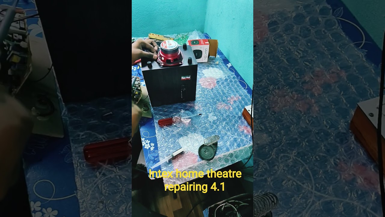 intex home theatre repairing 4.1