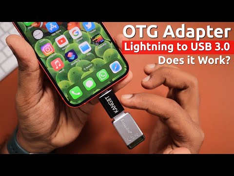 OTG Adapter for iPhone and iPad ???? Lightning to USB 3.0 | Review