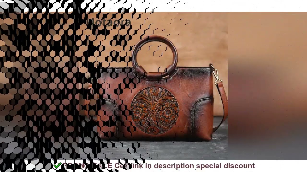 2025 New High Quality Leather Women Handbag Retro Handmade Embossed Shoulder Bag For Women Large Cap
