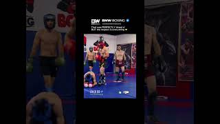 He accidentally knocked out his friend #mma #sparring #shorts