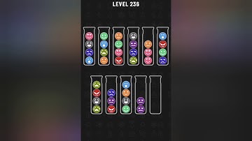 Ball Sort Puzzle Level 236/237/238/239/240 NO Extra Tube 1080p