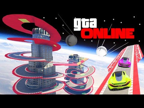 КОСМИЧЕСКИЕ ГОНКИ C ЛОВУШКАМИ ВОКРУГ MAZE BANK В GTA 5 ONLINE (ГТА 5 ОНЛАЙН ГОНКИ) КОСМИЧЕСКИЕ ГОНКИ C ЛОВУШКАМИ ВОКРУГ MAZE BANK В GTA 5 ONLINE (ГТА 5 ОНЛАЙН ГОНКИ)