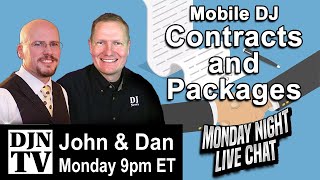 How To Write Mobile DJ Contracts with Dan Carpenter, Andy Powell and John Young on #DJNTV