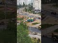 Укладка асфальта на Оболони 6-й месяц работы