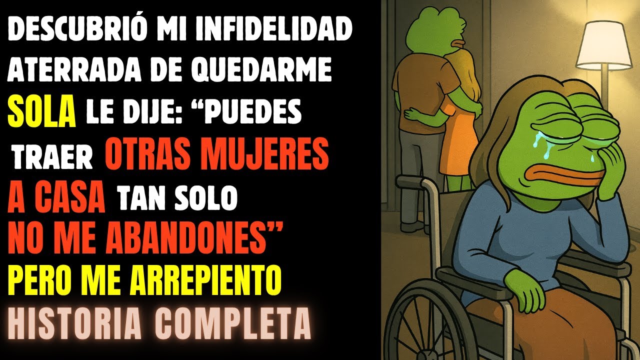 Permití que mi ESPOSO este con otras MUJERES como PAGO por mi INFIDELIDAD. Solo que NO ME DEJE SOLA
