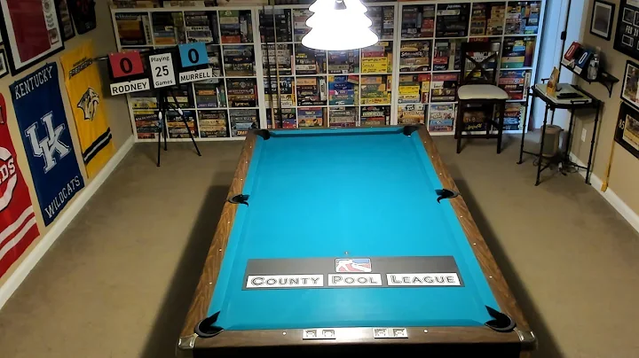 County Pool League - Murrell Collins vs Rodney Big...