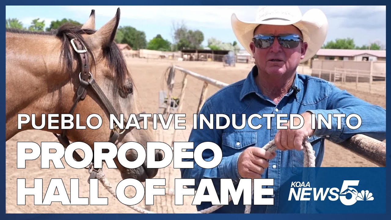 Pueblo native inducted into the Rodeo Hall of fame - YouTube