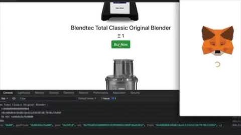 Decentralized Blockchain Ecommerce App in Python Flask