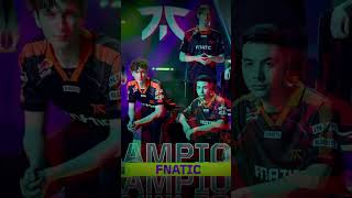 Fnatic l 3 - 0 l Team Heretics &amp; Wins VCT EMEA Stage 1 #shorts #valorant #vct #vctemea #fnatic #fnc