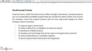 E Class 2   Unit Two   Organization Strategy and Project Selection part2