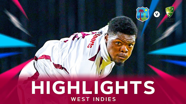 Alzarri Joseph Shines Again | Highlights | West Indies v Australia | 3rd Test Day 2