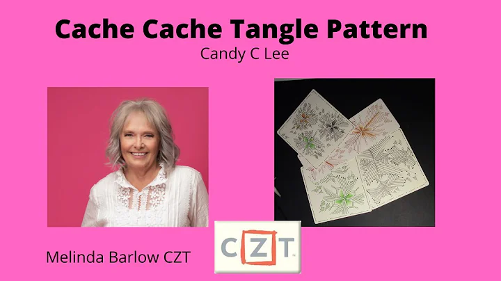Cache Cache Tangle Pattern by Candy C. Lee