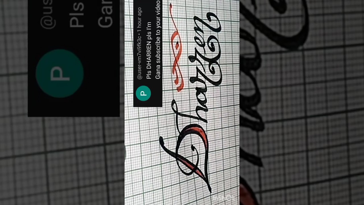 Dhareen✍️ Comment your name 