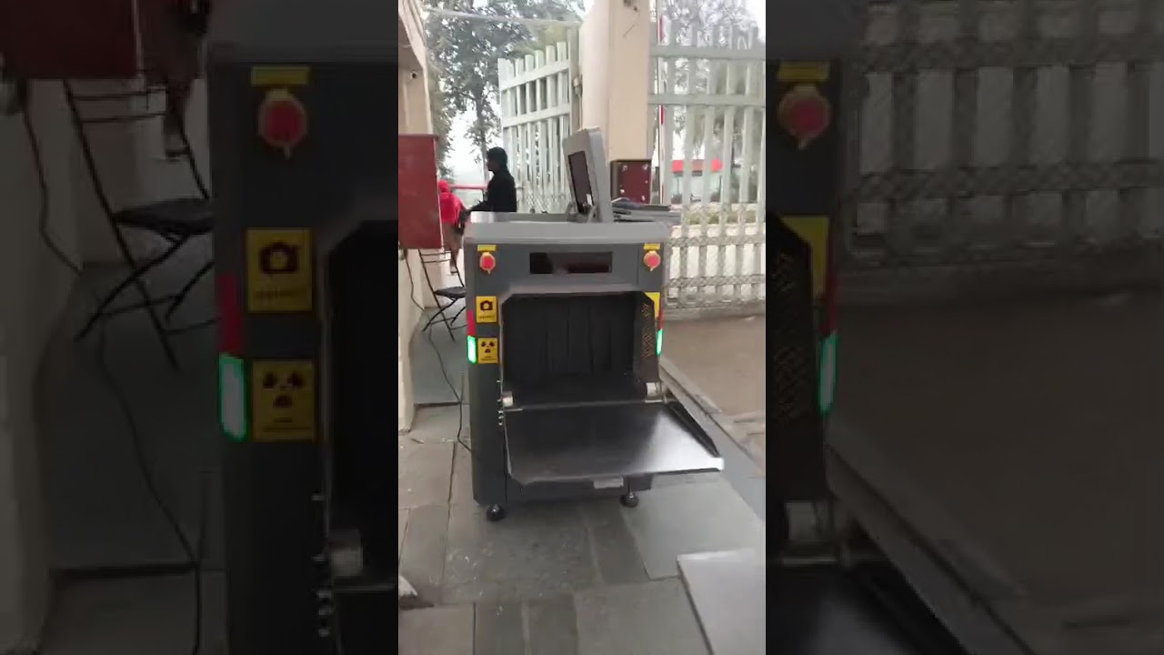 Baggage scanner #baggage #machine