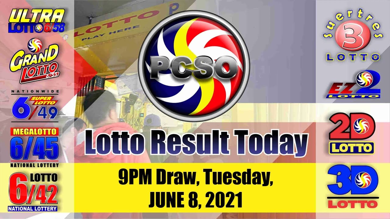 6/49 Lotto Result Today, June 8, 2021 | Jackpot Prize ...
