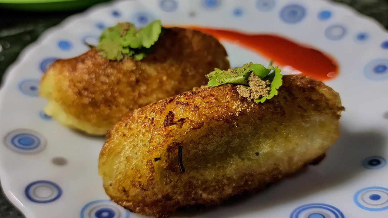 Stuffed bread roll - YouTube