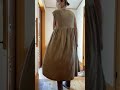 フレンチスリーブワンピース👗を作ってみました❣️
