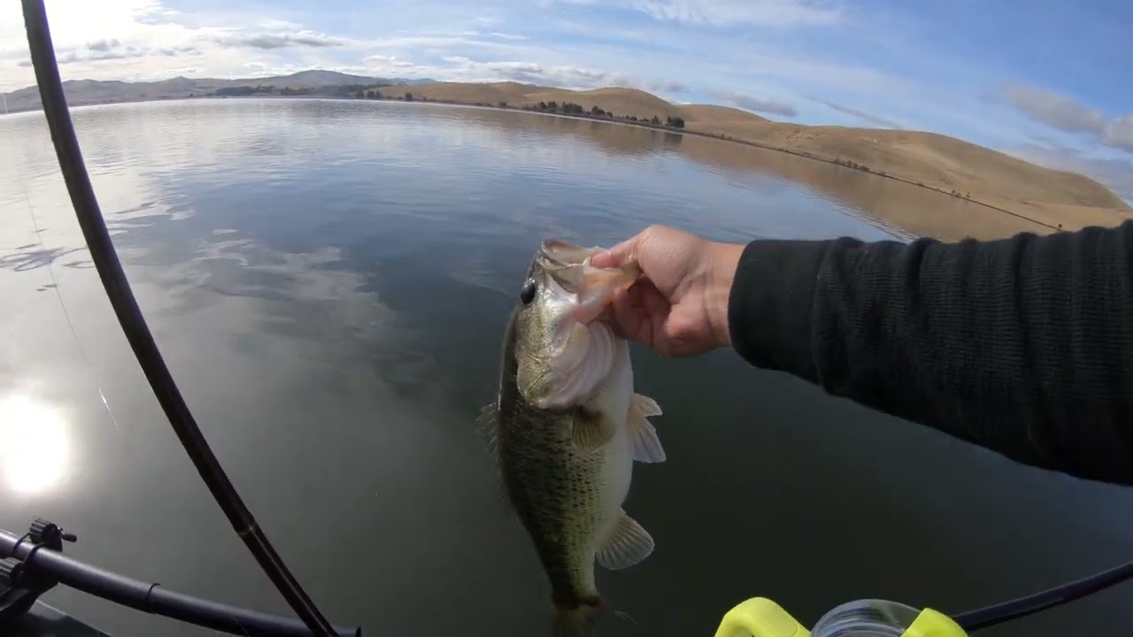 O'neille forebay kayak fishing.
