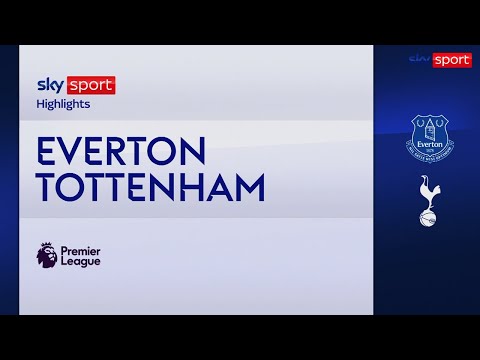 Video Everton-Tottenham 0-3: gol e highlights | Premier League