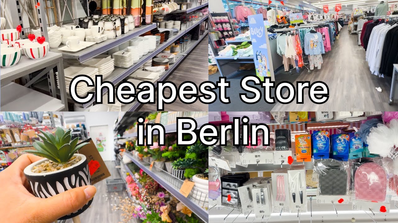 Cheapest Store in Berlin | Shopping | vlog | 