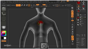 ZBrush | 009 | ZSphere on Surface & Posing Basics