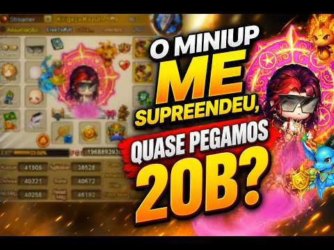 MINIUP ME SUPREENDEU, QUASE PEGAMOS 20B? (PART 2) + PVP