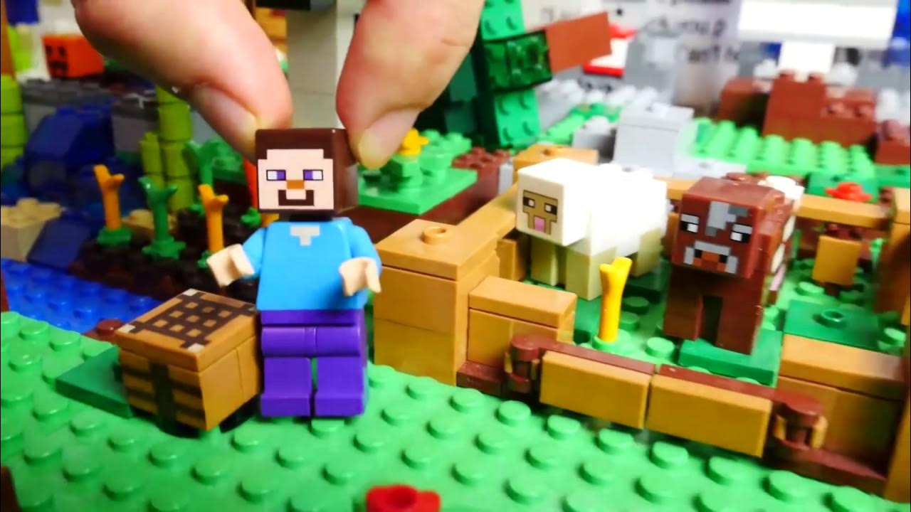 Vídeos de juguetes. Lego minecraft para niños con Adrian. - YouTube