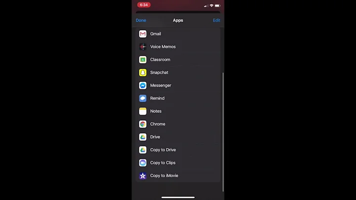 Record from iPhone and upload to Google Classroom