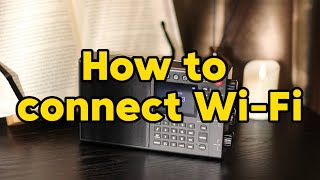 how to connect wifi on the choyong lc90 radio