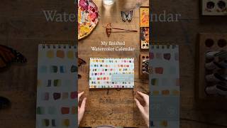 Paint a Watercolor Calendar