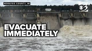 Michiganders Told To Evacuate After Muskegon River Pes Major Flood Stage Threshold
