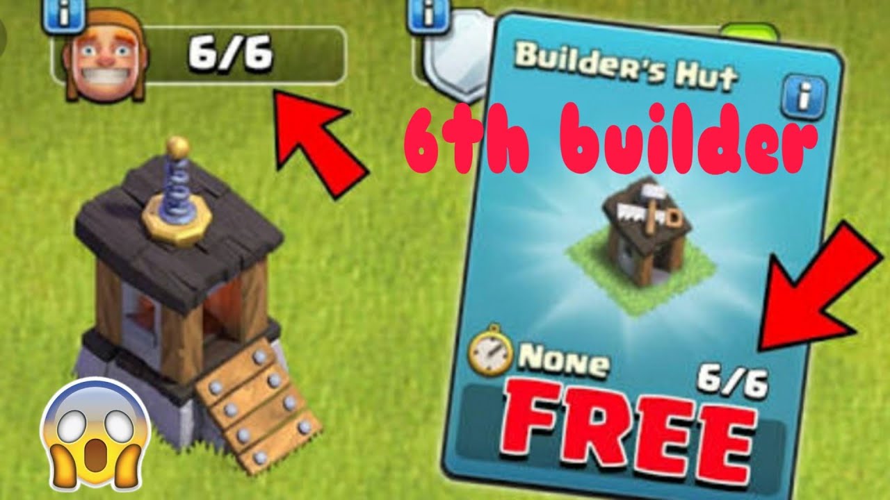 Master builder, How to unlock 6th builder in coc, clash of clans - YouTube
