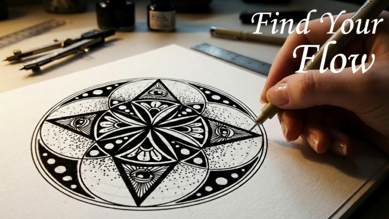 The Mandala Revelation: When the Subconscious Speaks in Images