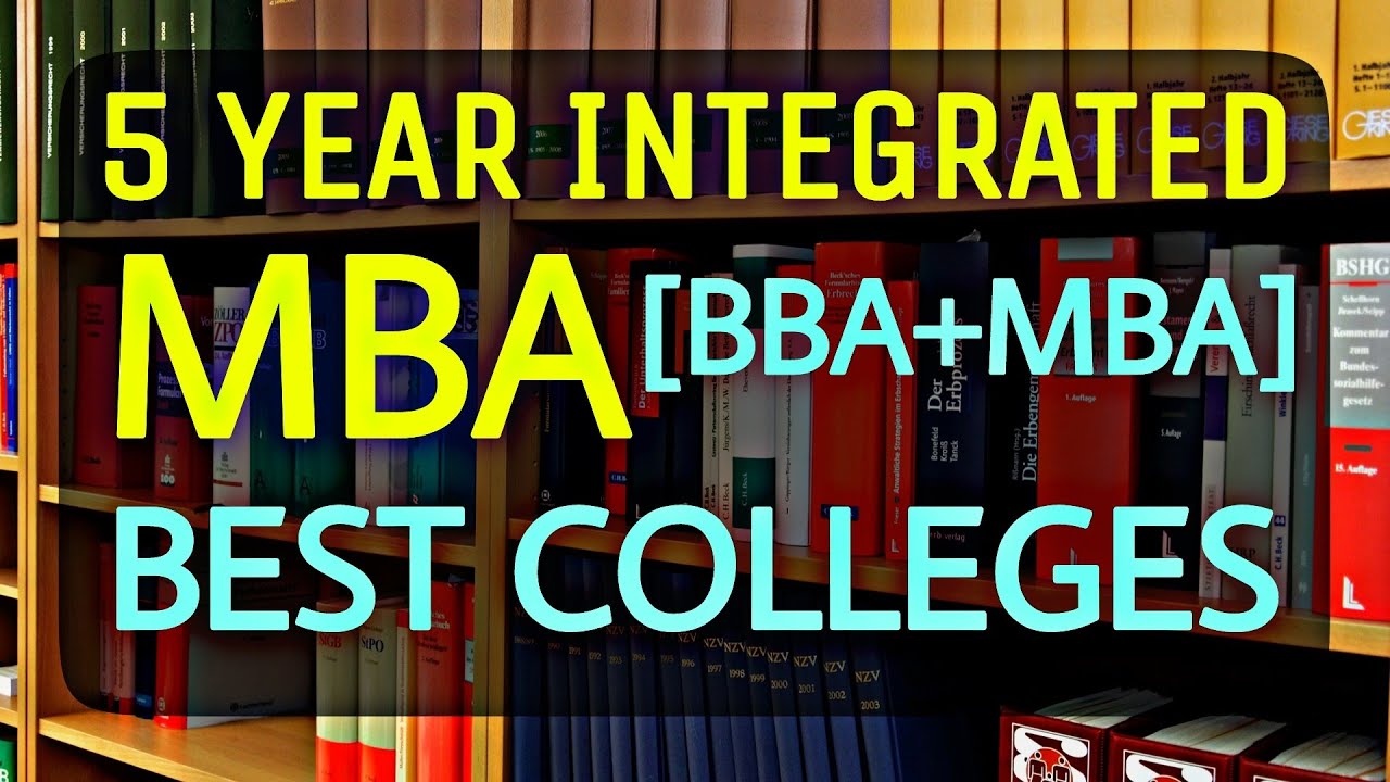 integrated mba and phd programs in india