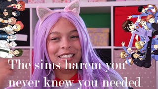 MAKING SIM CHARACTES INTO MY OWN PERSONAL ANIME HAREM FOR THE DRAMA AND GETTING PREGNANT!! (SIMS 4)