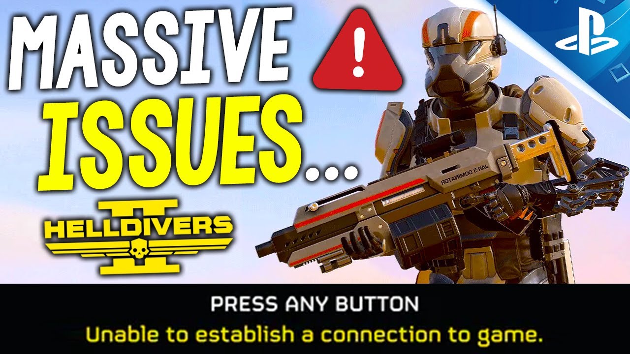 Big Helldivers 2 Updates - MASSIVE Issues, Server TRAIN WRECK and More ...