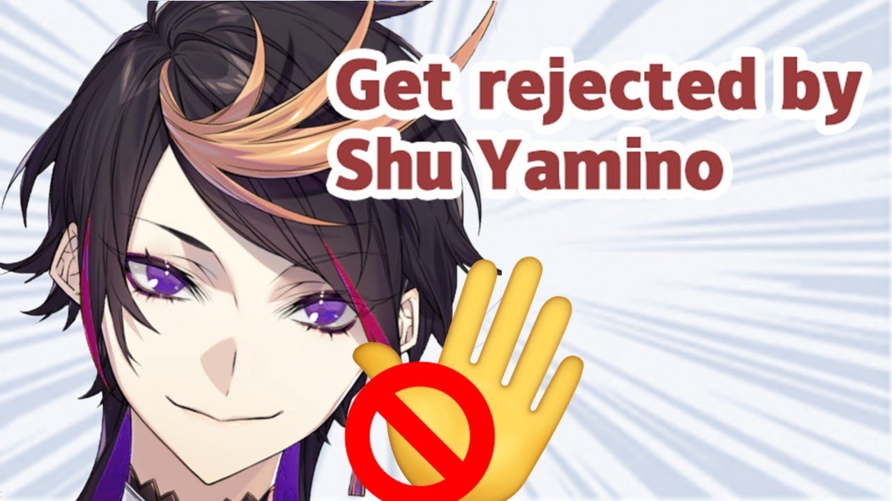 Shu Yamino rejects 30 times in 3 minutes【NIJISANJI EN | Shu Yamino】