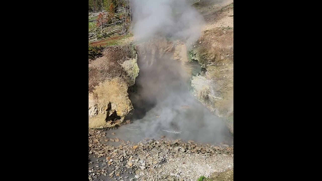 Dragons Mouth Yellowstone National Park