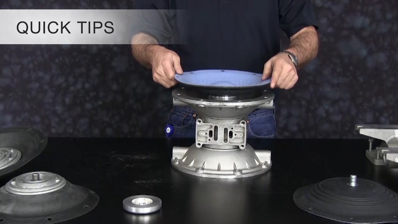 Quick Tip #02 - Install a SANDPIPER SYNTHESIS Diaphragm
